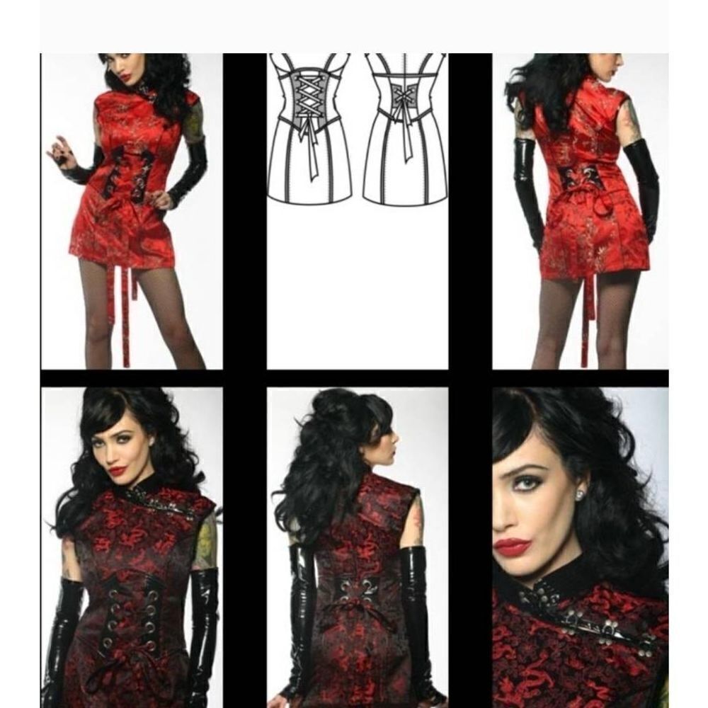 Lip Service 2008 Hollywood Geisha Mini Dress